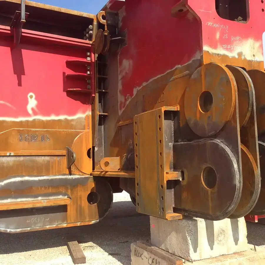 Struttura per sollevamento piattaforma off shore - Carmec Srl