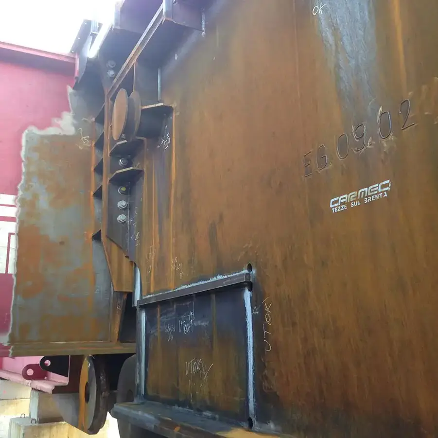 Struttura per sollevamento piattaforma off shore - Carmec Srl