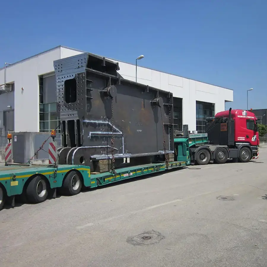 Struttura per sollevamento piattaforma off shore - Carmec Srl
